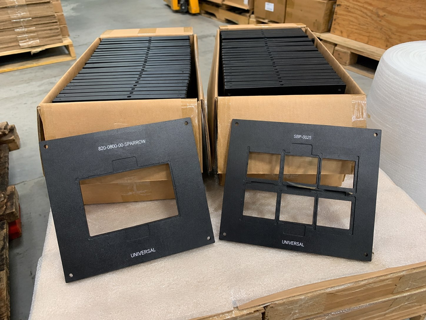 Carrier Set for Renewable-Energy Power Assemblies