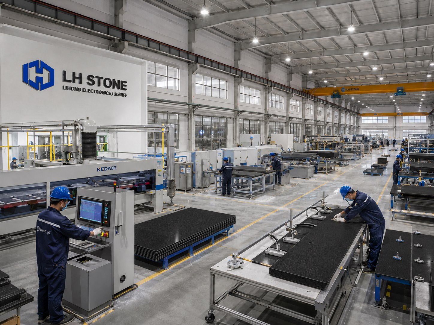 LH Stone composite material production