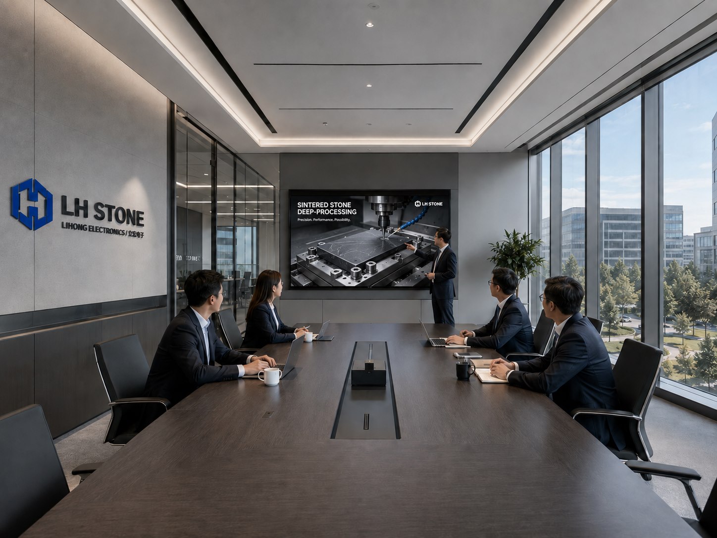 LH Stone engineering project meeting
