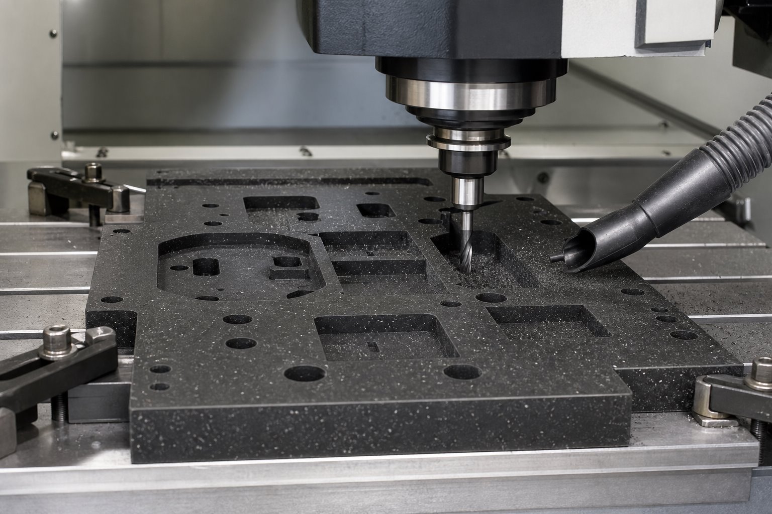 Machine equipment synthetic stone applications